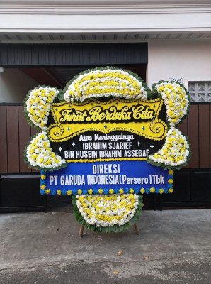 Papan Bunga Duka di Pamek